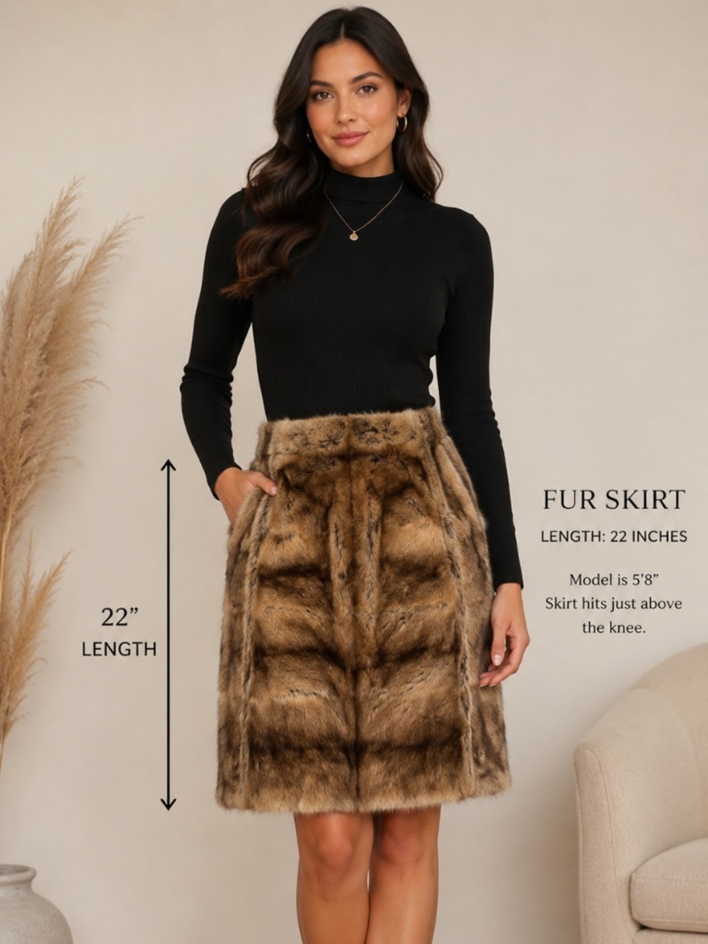 Saks Fifth Avenue Bassarisk Skirt